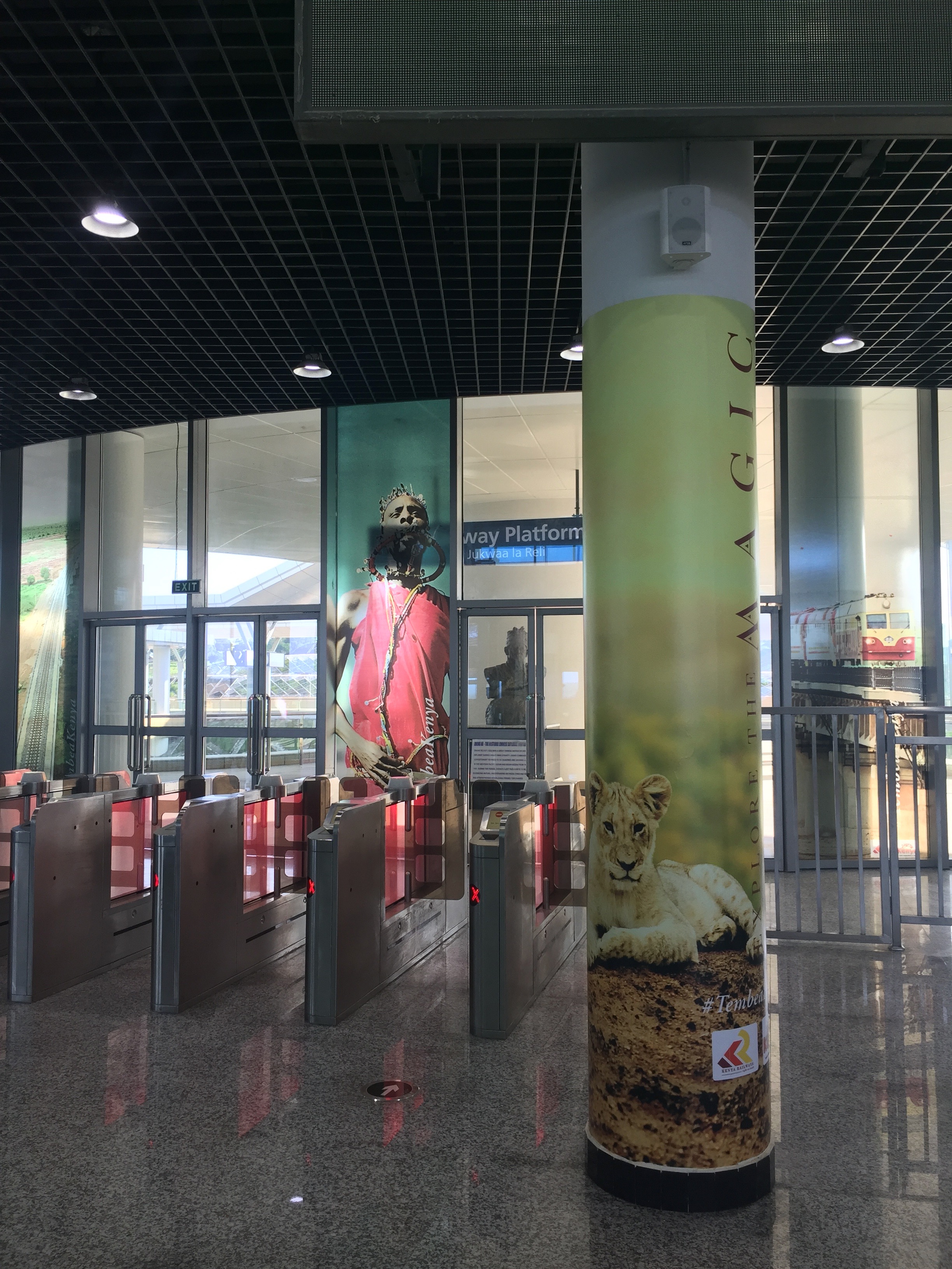A suitcase, a phone, and a train. Sharing my trip from Mombasa to Nairobi in 4 hours